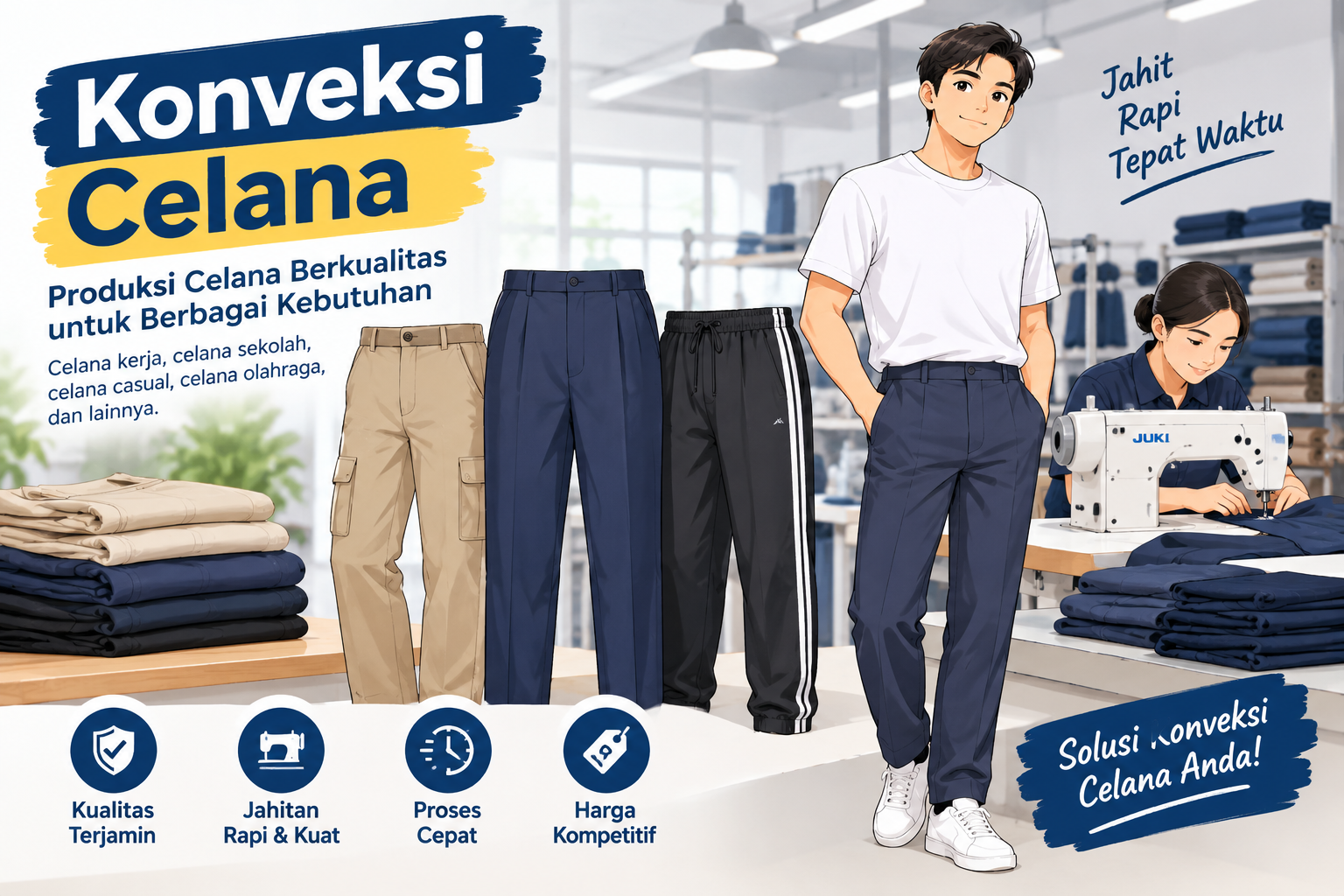 Konveksi Celana